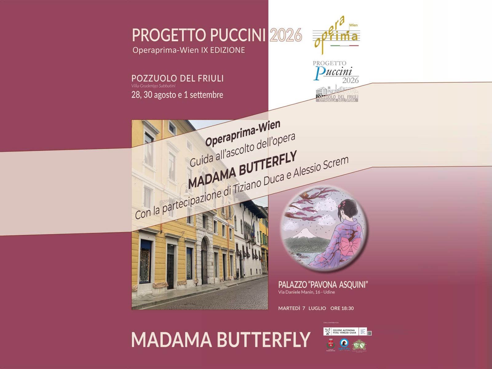 Progetto Puccini 2026 – Guida all’ascolto dell’opera Madama Butterfly